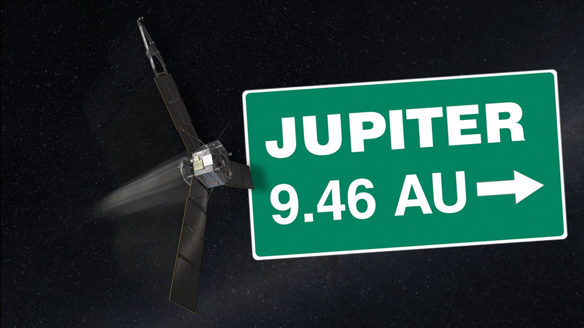 NASA's Juno Spacecraft Is Halfway to Jupiter